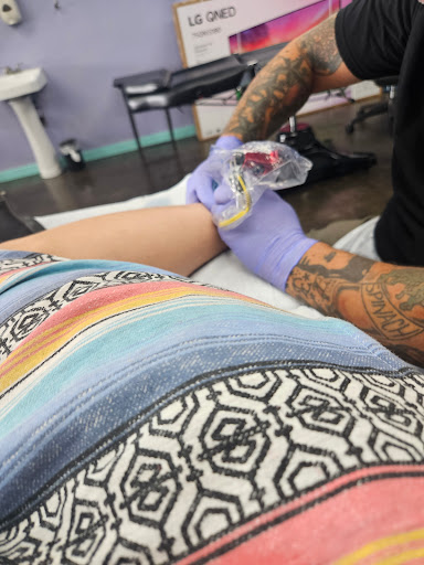 Explore mountain tattoo ideas for females, creative tattoo ideas in Huntington Beach, available at Mechanical Concept Tattoo