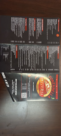 Carte du Pizzeria Fontanella à Ketsch
