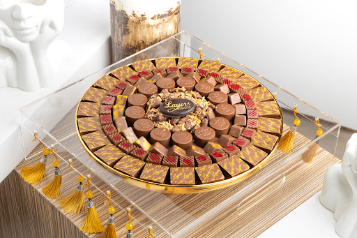 طبقات الشوكولاتة.Layers 