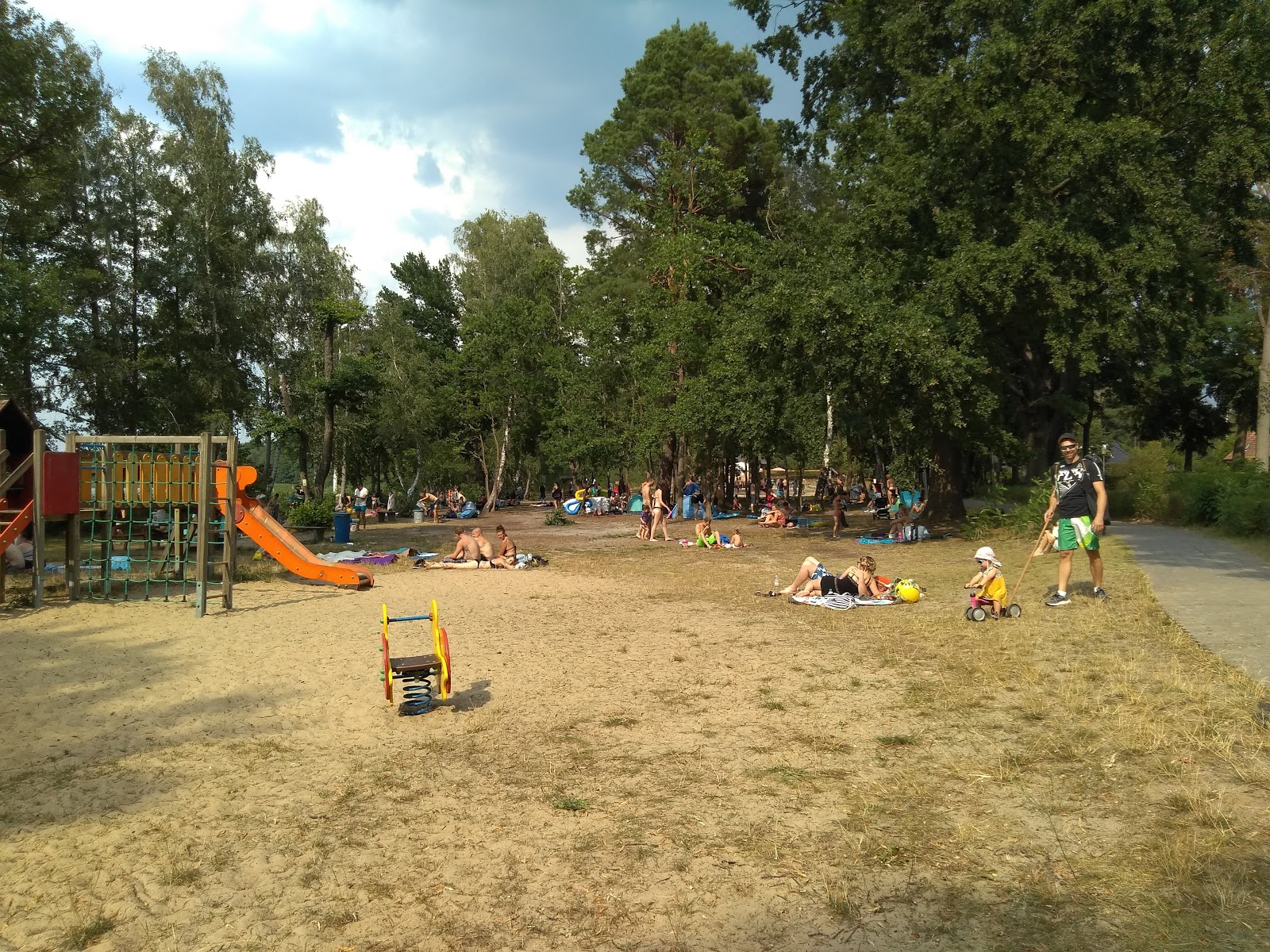 Foto van Badestrand Patzer Vordersee met hoog niveau van netheid