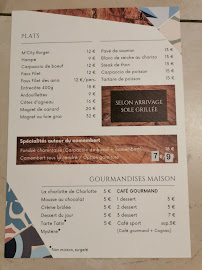 Restaurant Le Marquant City à Angoulême (la carte)