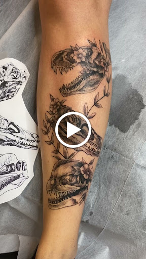 Explore tattoo ideas for a submissive, creative tattoo ideas in Salem, available at Ironheart Evolution Studios