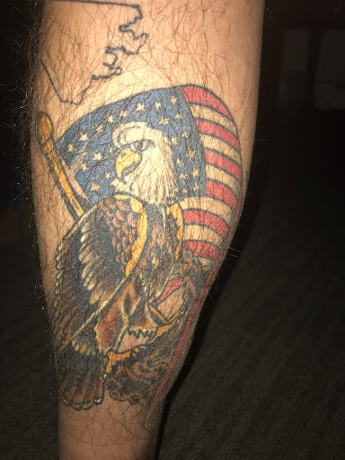 Explore half chest tattoos for men ideas, creative tattoo ideas in Wilmington, available at Trademark Tattoo