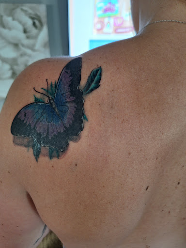 Explore construction tattoo ideas, creative tattoo ideas in Clarksville, available at Uncle Bobs Tattoos