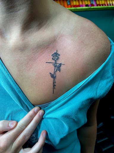 Explore gamer tattoo ideas, creative tattoo ideas in Meridian, available at Creative Pain Tattoo Studio