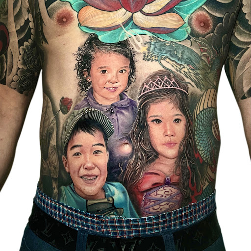 Explore skull sleeve tattoo ideas, creative tattoo ideas in Thousand Oaks, available at MD Tattoo Studio