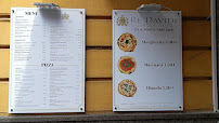 Menu / carte de Ristorante Pizzeria Re Davide à Naples