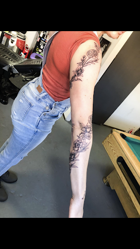 Explore botanical tattoo ideas, creative tattoo ideas in Bowling Green, available at Ink Therapy and Body Piercing