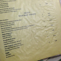 Antico Forno a Testaccio à Rome menu