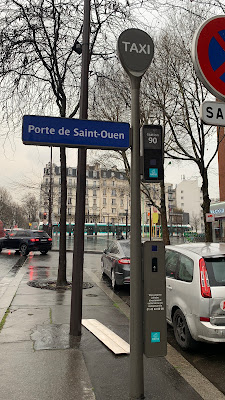 Station de Taxis Porte de Saint-Ouen à Paris