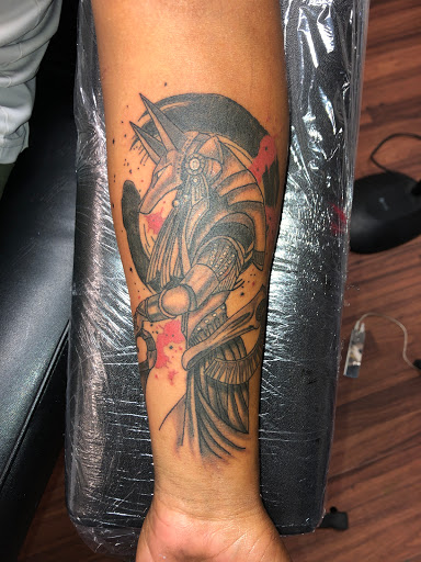 Explore witches knot tattoo ideas, creative tattoo ideas in Alamosa, available at The Shop Tattoo & Comics