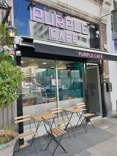 Purple cafe