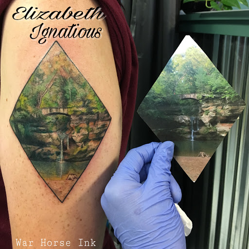 Explore tactical tattoo ideas, creative tattoo ideas in Kent, available at War Horse Ink