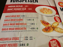 Pizza Hut à Leipzig menu