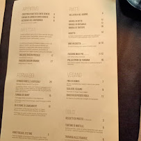 Menu du Dasein Pane & Champagne à Milan