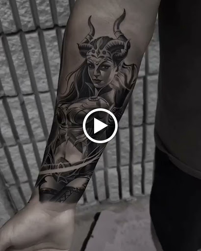 Explore hook tattoo ideas, creative tattoo ideas in Hollywood, available at Sacred Eye Tattoos