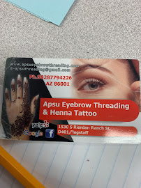 Apsu Eyebrow Threading & Henna Tattoo