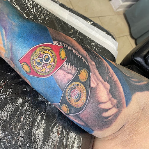 Explore rip tattoo ideas, creative tattoo ideas in Passaic, available at District 36 Tattoo Parlor