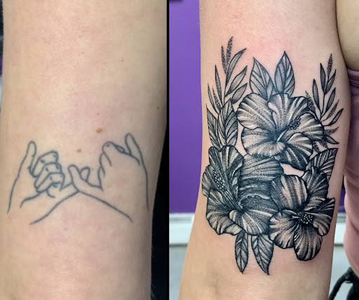 Explore raw tattoo ideas, creative tattoo ideas in Goshen, available at Lady Luck Studio