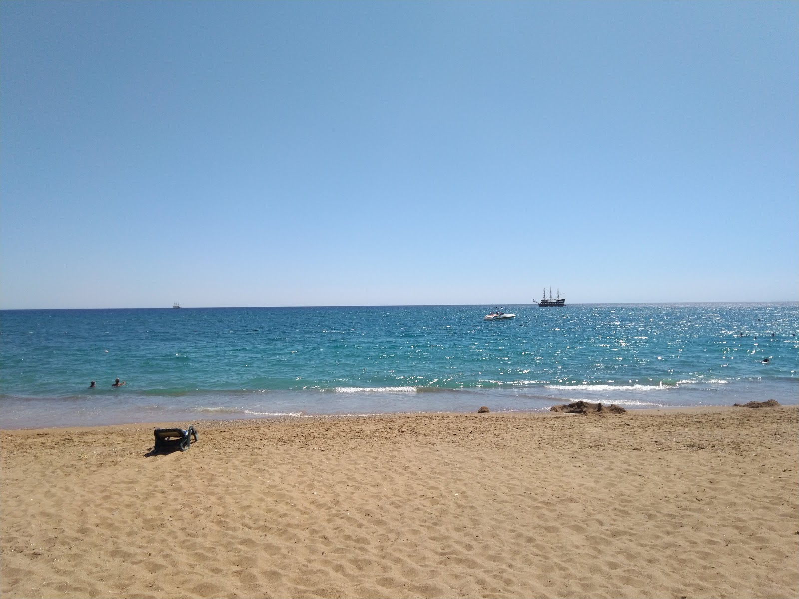 Foto di Manavgat Sorgun Plaji con costa lunga e dritta