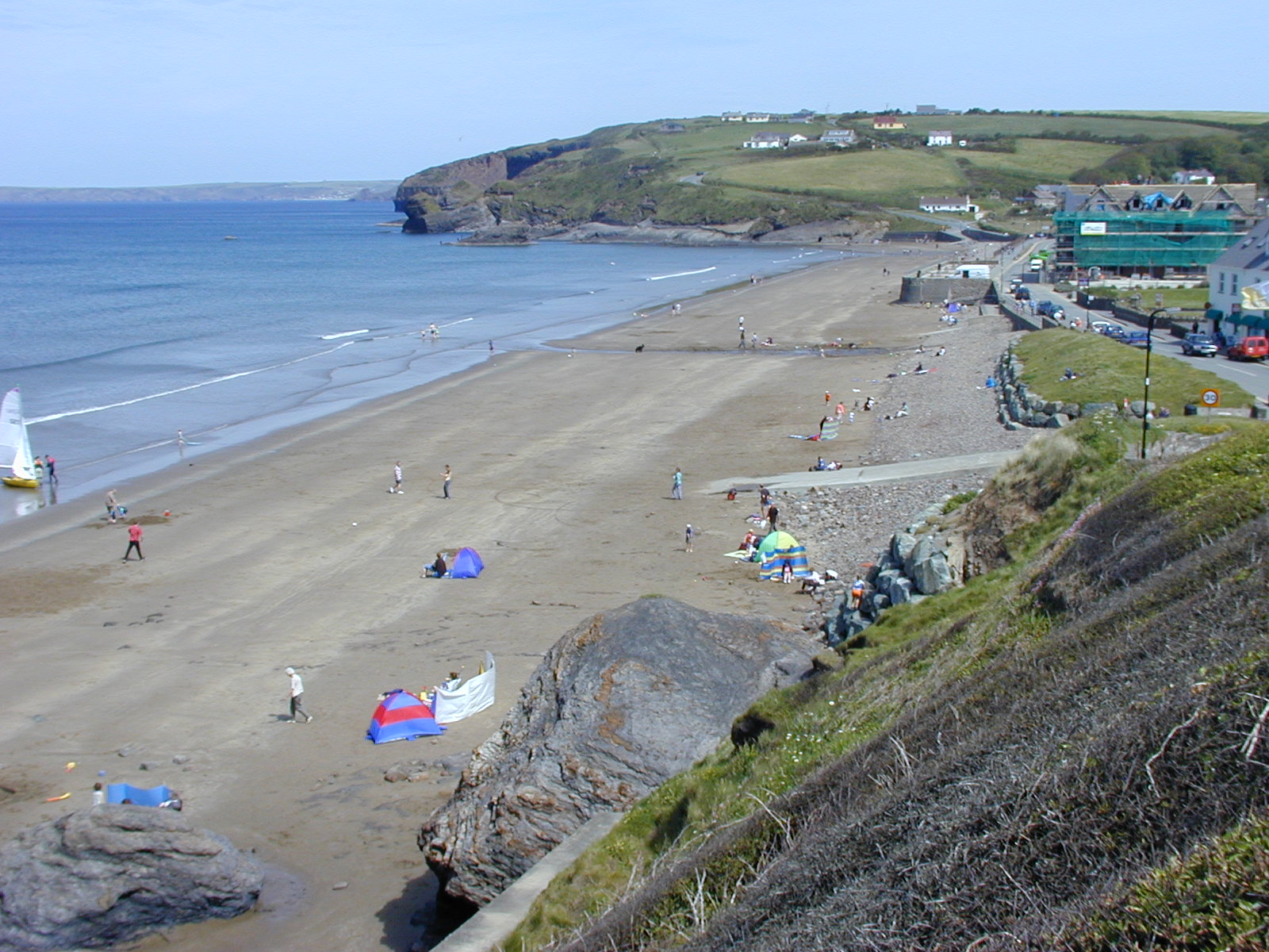 Foto de Praia de Broadhaven área de comodidades