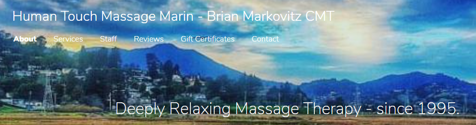 Human Touch Massage Marin - Brian Markovitz CMT 94904