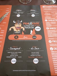 Chez Flo à Avoriaz menu