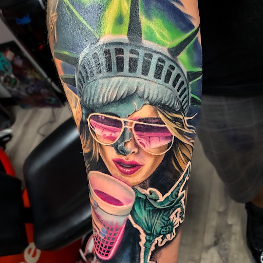 Explore red string tattoo ideas, creative tattoo ideas in Canonsburg, available at Nice Ink Tattoo Shop