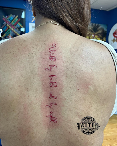 Explore tattoo ideas for soldiers, creative tattoo ideas in West Babylon, available at Bizzy Empire Tattoo