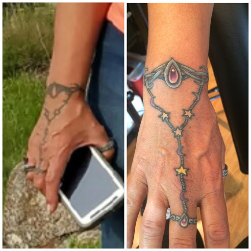 Explore small paw print tattoo ideas, creative tattoo ideas in Honesdale, available at Vivid Ink Tattoo