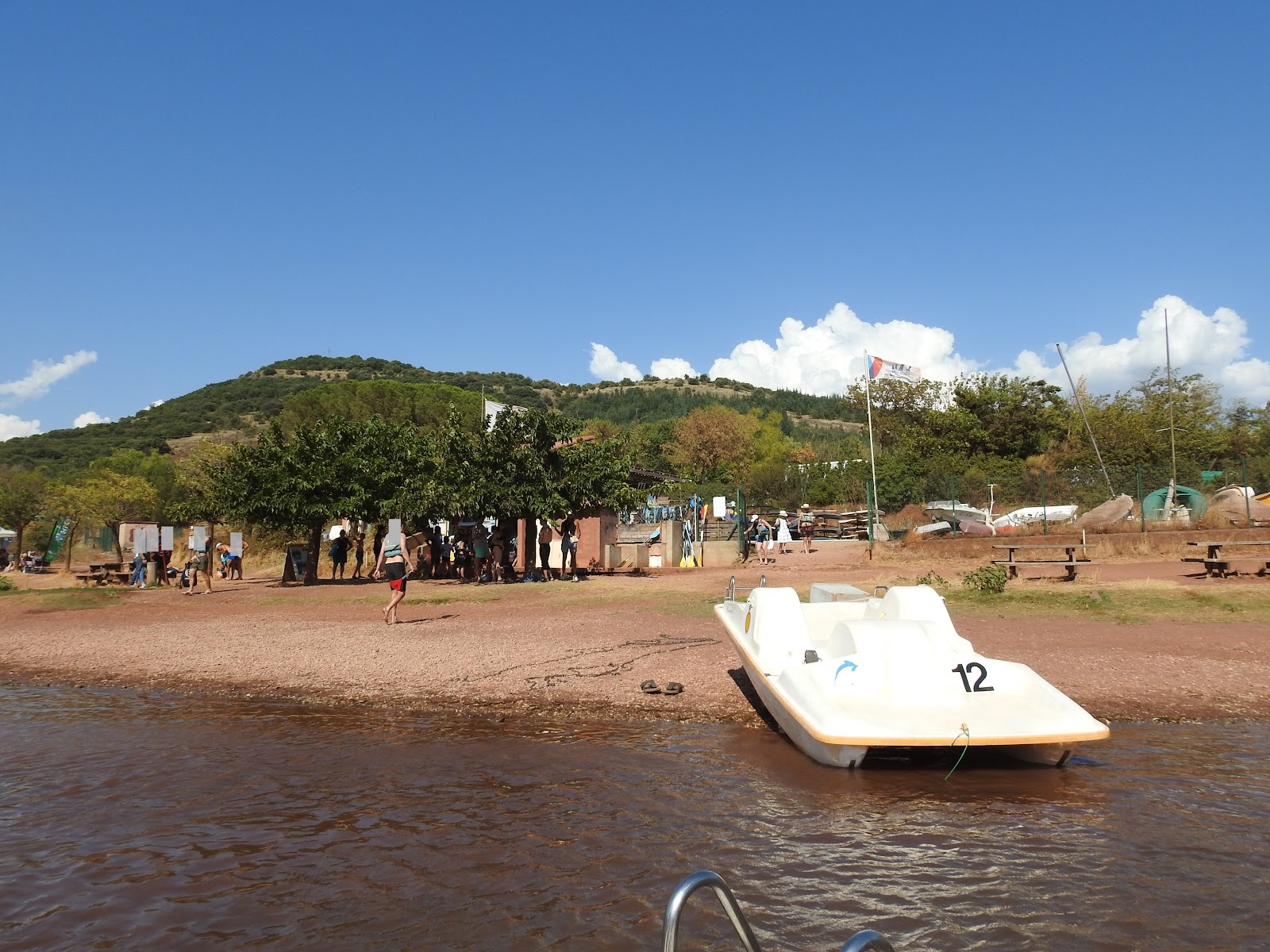 Plage du lac Salagou photo #8
