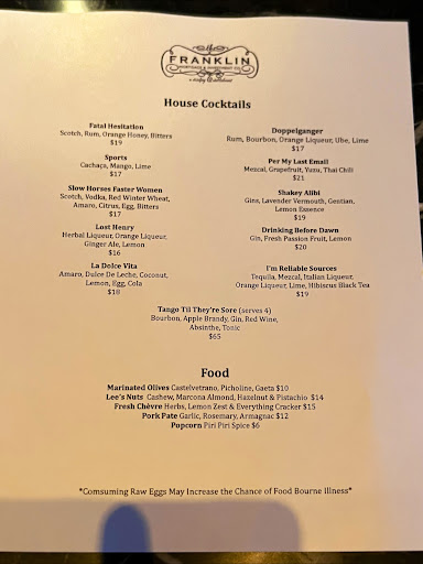 Bar «The Franklin Bar», reviews and photos