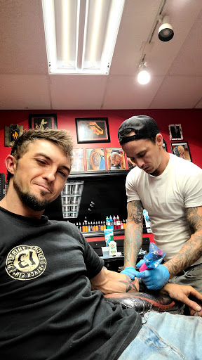 Explore full sleeve tattoo ideas for woman, creative tattoo ideas in Boaz, available at Skin Deep Tattoo & Piercing Studio