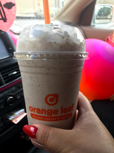 Frozen Yogurt Shop «Orange Leaf Frozen Yogurt», reviews and photos, 160 Creekside Way #502, New Braunfels, TX 78130, USA