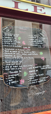 Restaurant Le Gavroche Bar à vins à Paris - menu / carte