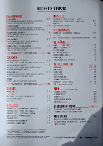Carte du ROCKET'S à Leipzig