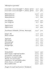 Di Nardo à Meppen carte