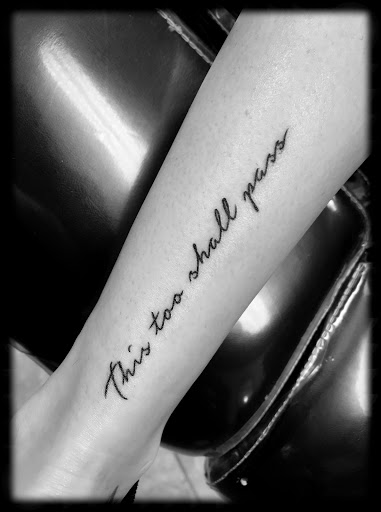 Explore dead dog tattoo ideas, creative tattoo ideas in Enid, available at Culture Tattoo