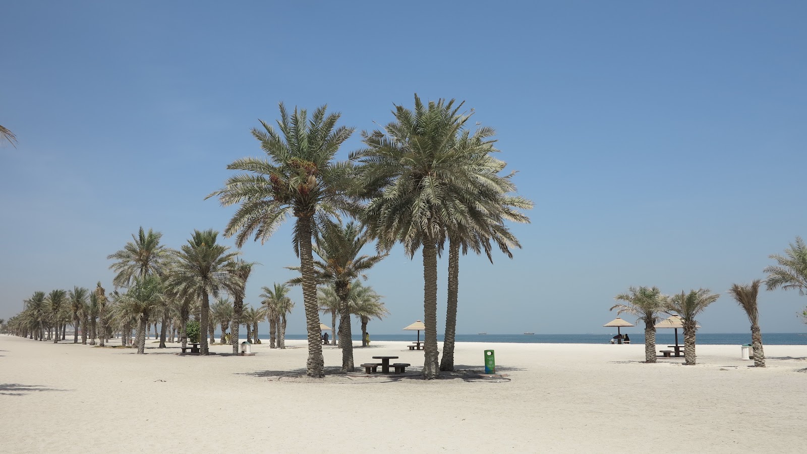 Foto di Sharjah beach e l'insediamento
