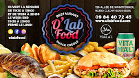 Menu du O’Lab Food à Clichy-sous-Bois