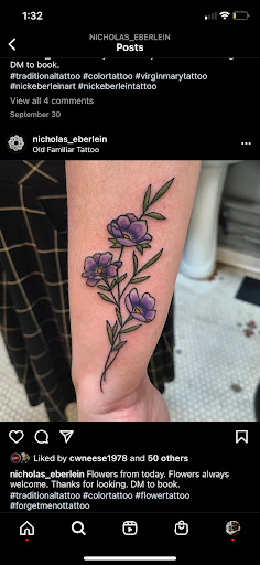 Explore marker tattoo ideas, creative tattoo ideas in Mobile, available at Old Familiar Tattoo Company