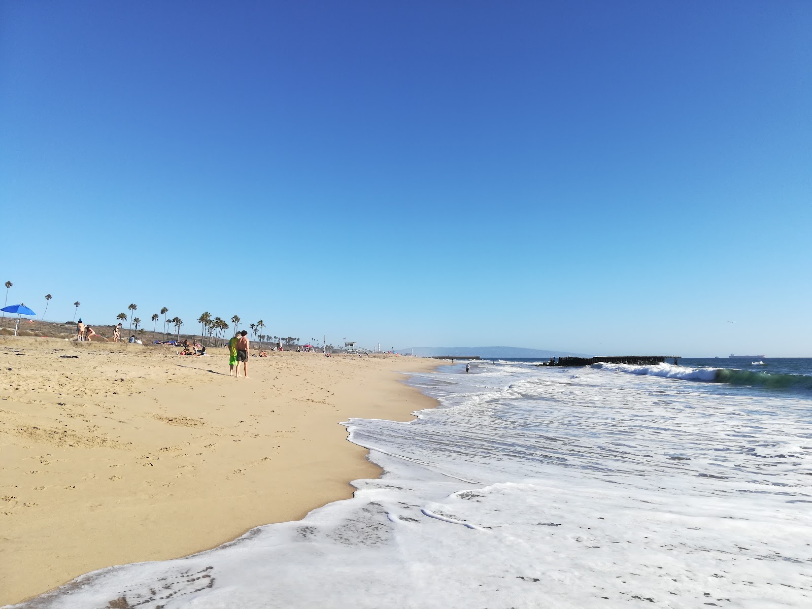 Photo of Dockweiler Beach with long straight shore