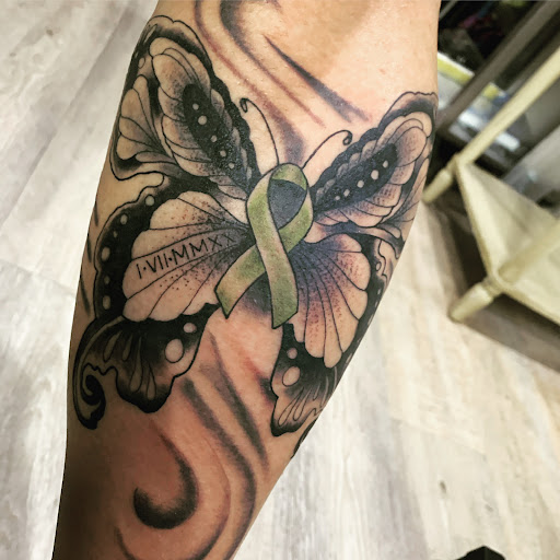 Explore leg sleeve tattoo ideas, creative tattoo ideas in Canoga Park, available at Civilized Tattoo