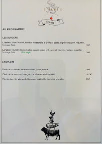 Restaurant Les Funambules à Nantes (la carte)