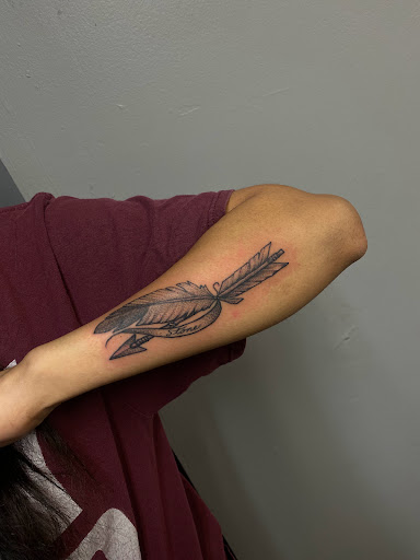 Explore minimalist tattoo ideas for men, creative tattoo ideas in Idaho Falls, available at Sinner Tattoo Studio