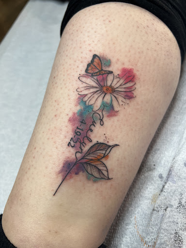 Explore globe tattoo ideas, creative tattoo ideas in Mohnton, available at Safe Haven Tattoo