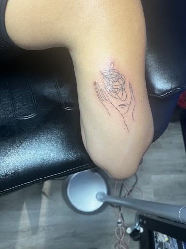 Explore mf doom tattoo ideas, creative tattoo ideas in Saint Petersburg, available at Ink Godz Tattoos