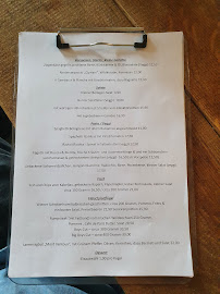 Menu / carte de Palazzo im Wiedenhof à Haan