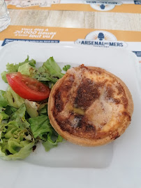 Quiche du Restaurant français Côté Nord à Rochefort - n°3