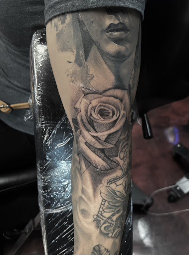 Explore dog paw print tattoo ideas, creative tattoo ideas in Silver City, available at Independent Ink Tattoo